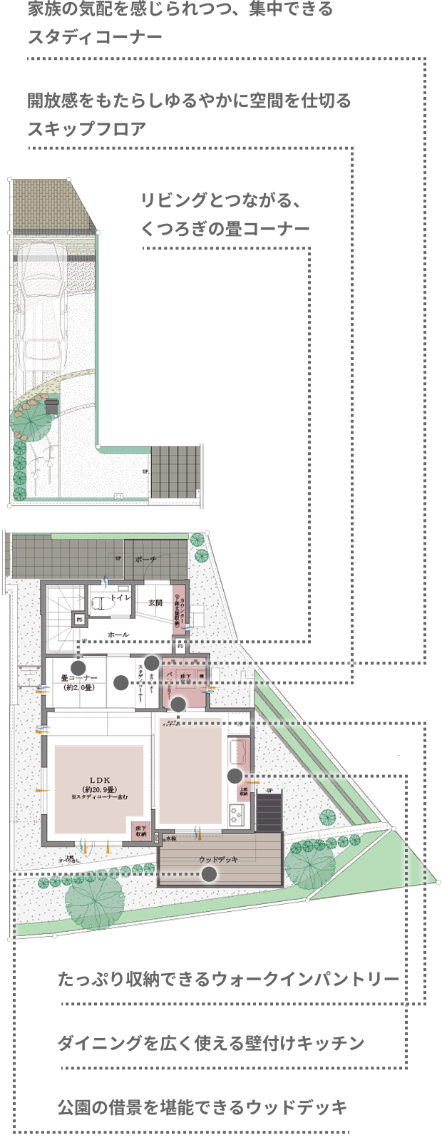 7 1階 間取り図