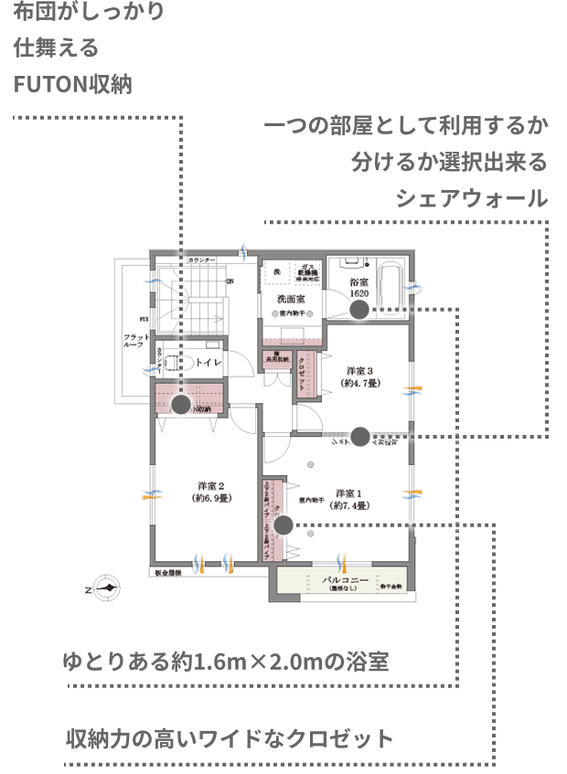 8 2階 間取り図