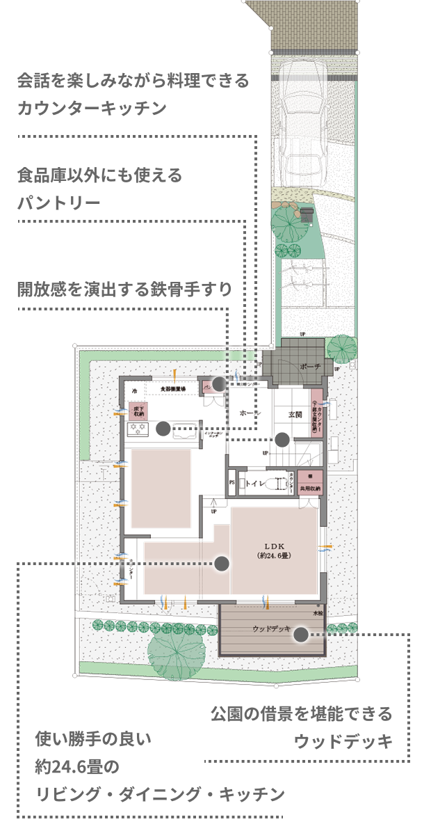 9 1階 間取り図