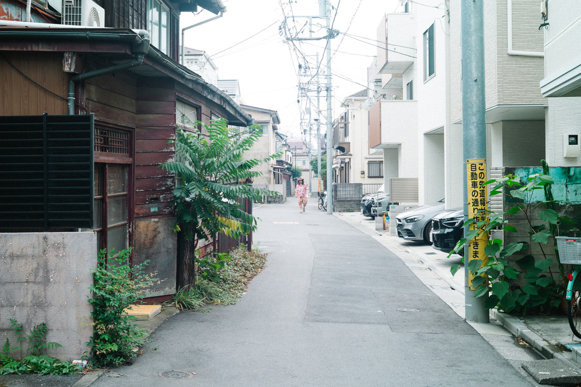 中野の路地