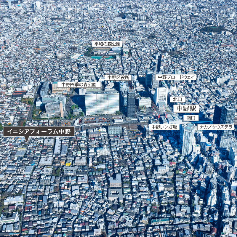 現地周辺航空写真（2023年12月撮影）