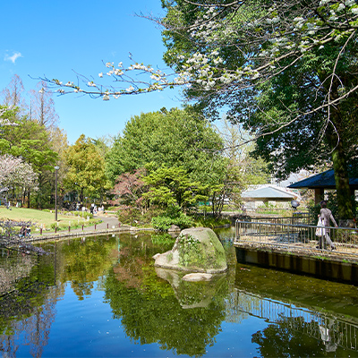 蚕糸の森公園（約900m〜910m／徒歩12分）