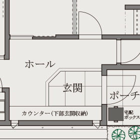 1階部分図面