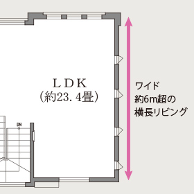 2階部分図面