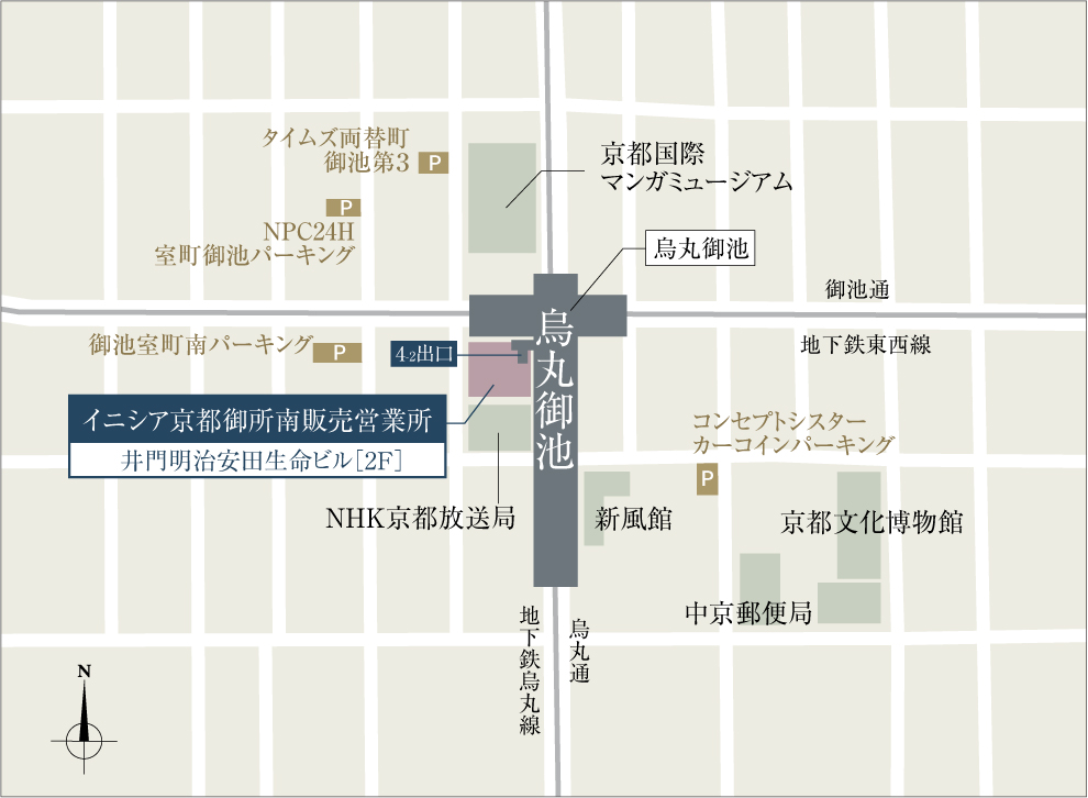 販売営業所案内図