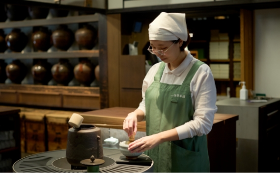 一保堂茶舗 京都本店（現地より約210ｍ/2024年11月撮影）