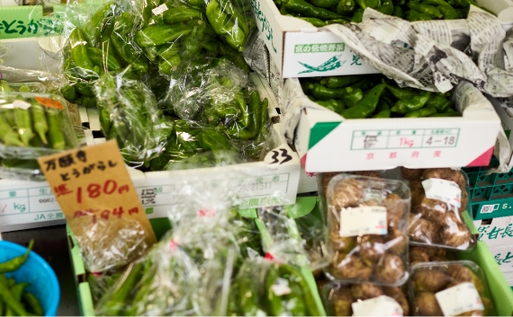 京野菜  八百廣（現地より約290m/2024年10月撮影）