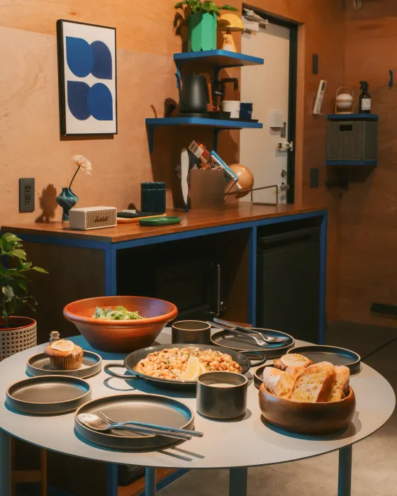 お部屋での夕食